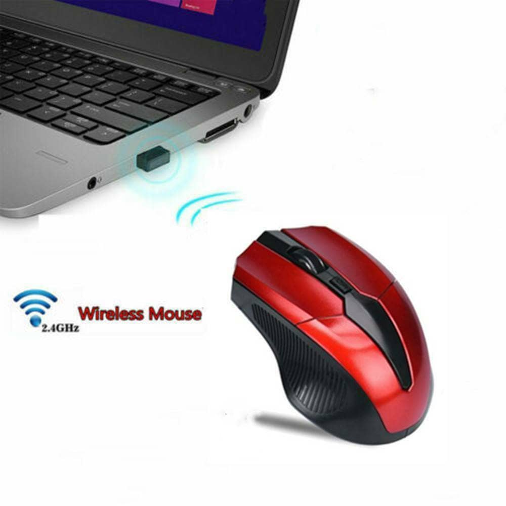 Mouse Cordless Red 2