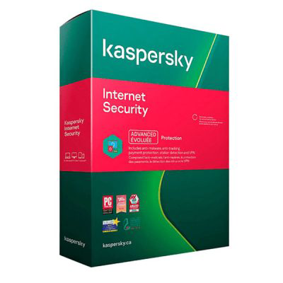Antivirus Kaspersky Kis 2020 Internet Security 5 Licencias 1 Año