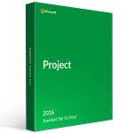 Microsoft Project 2016 Standard | Retail 1 PC ESD