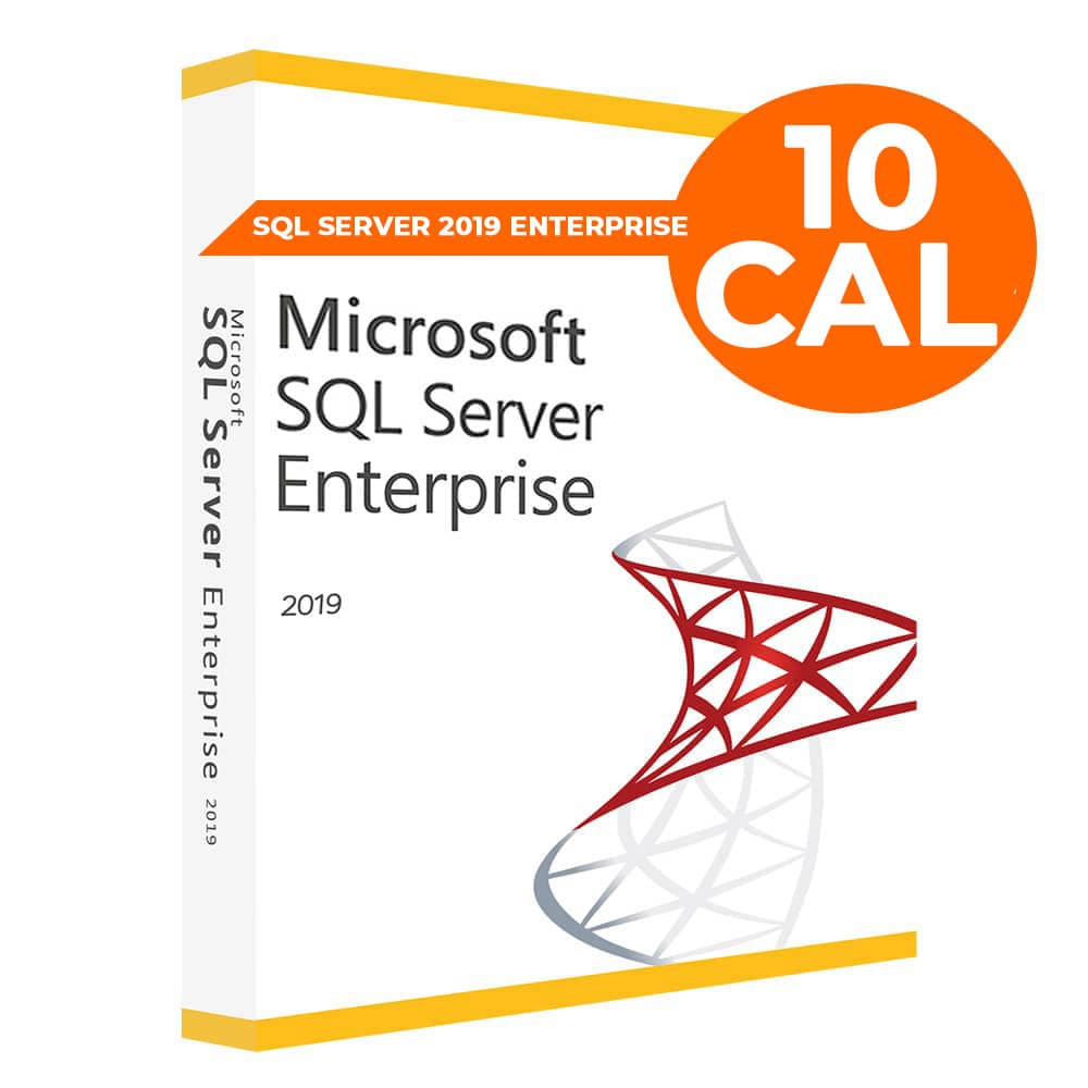 SQL Server 2019 Enterprise + 10 User CAL