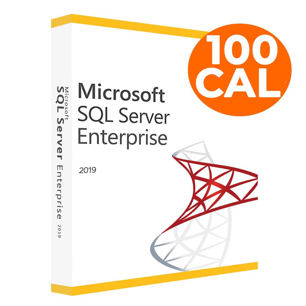 SQL Server 2019 Enterprise 100 User CAL