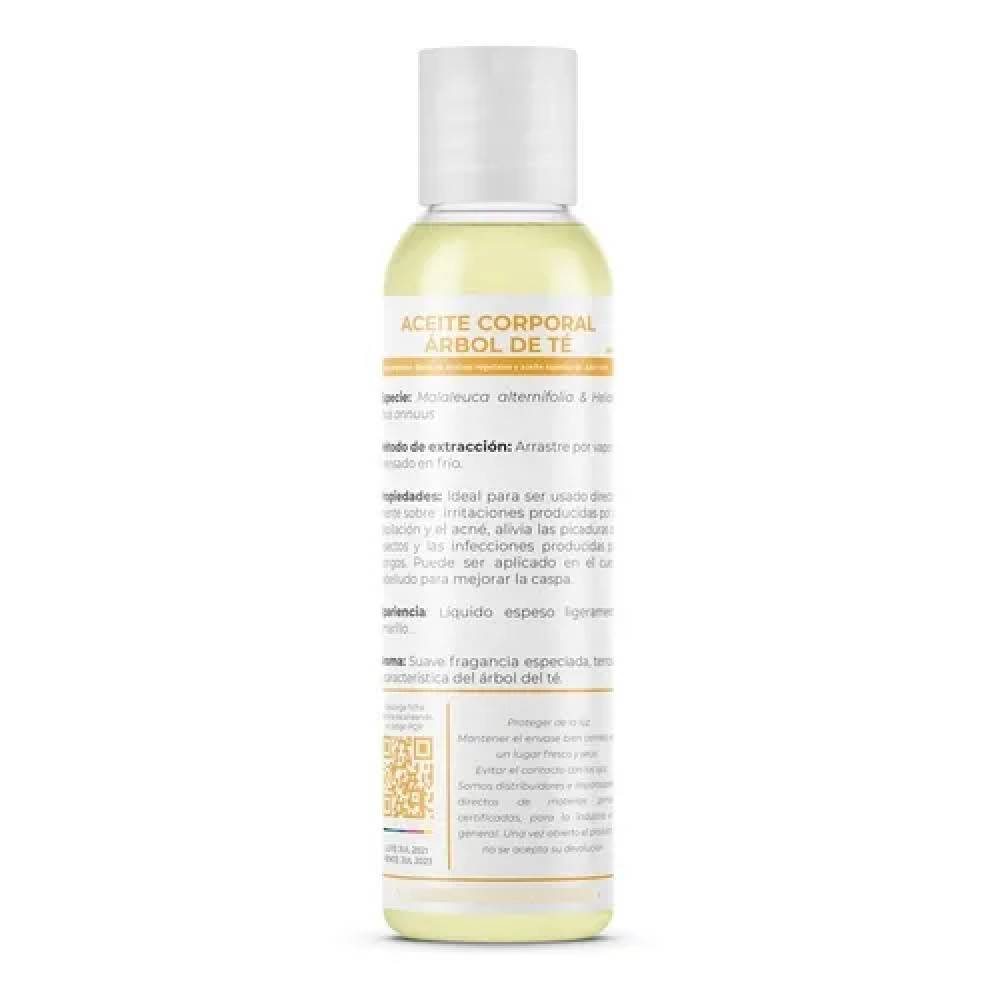 Aceite Corporal Árbol De Té Al 30% Elemental 250 Ml Aceite Corporal Árbol De Té Al 30% Elemental 250 Ml