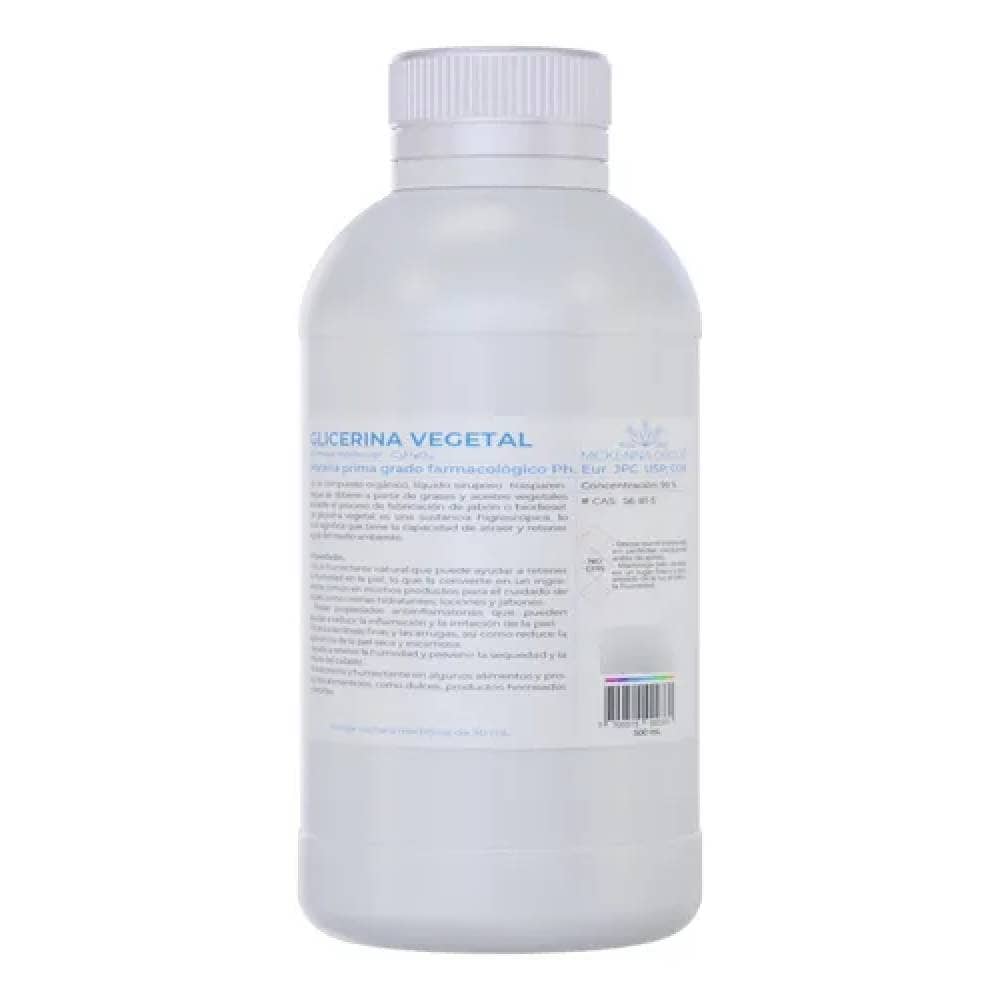 Glicerina Natural Vegetal Usp 500 Ml Glicerina Natural Vegetal Usp 500 Ml